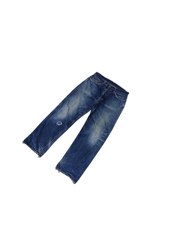 Vintage 90s Spellbound Selvedge Jeans, Clawmark Distress, Made in Japan, Waist 34 - New Zealand