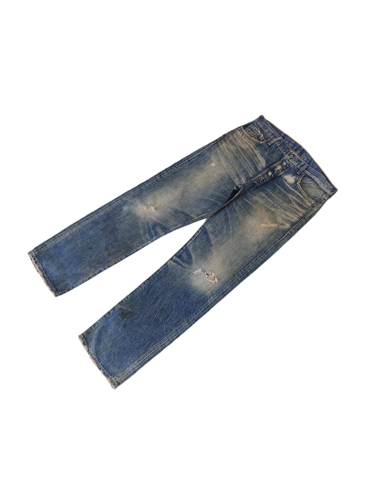 Evisu Jeans 34x - Etsy Evisu Jeans 34x - Etsy