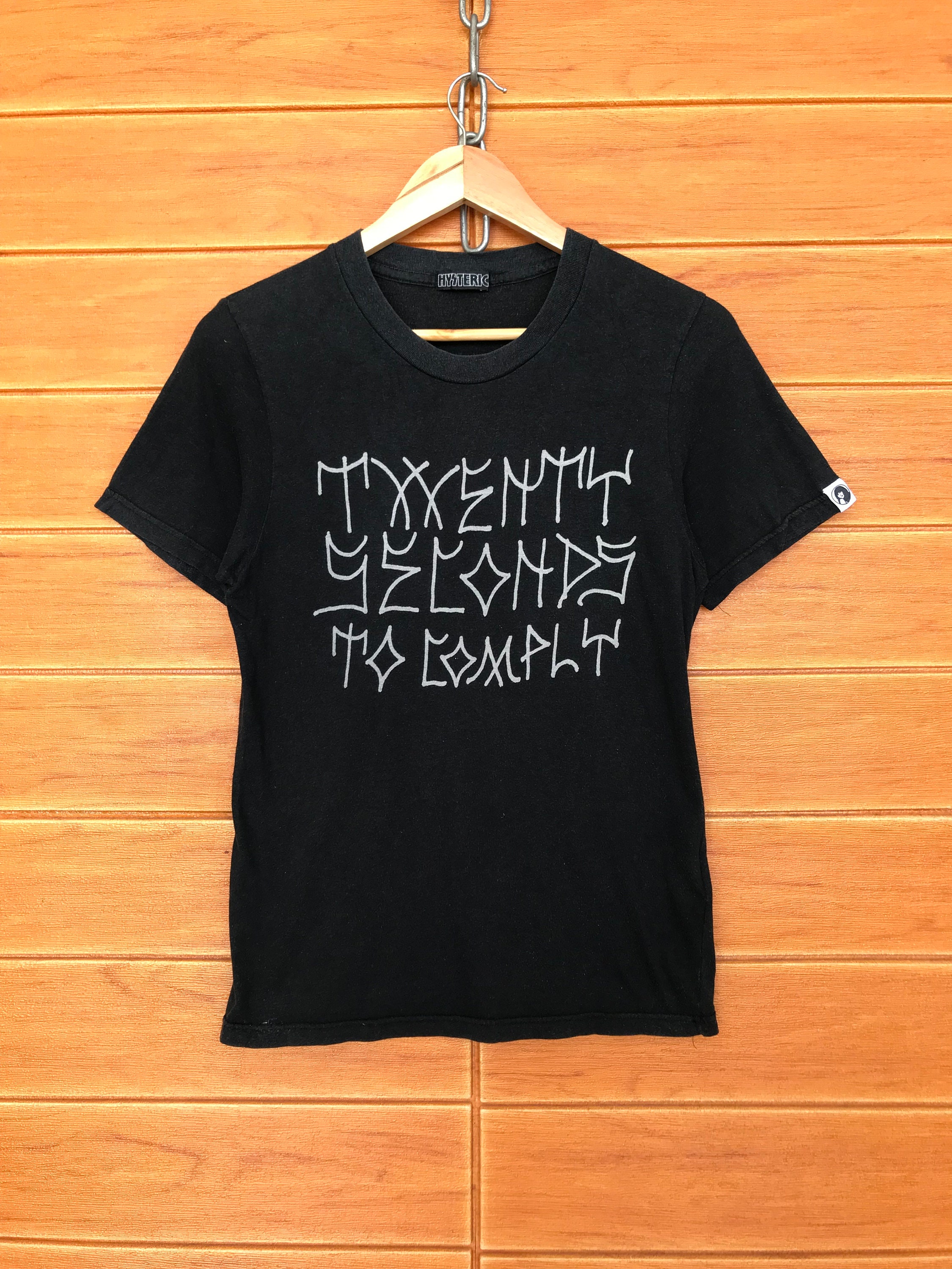 HYSTERIC GLAMOUR 半袖Tシャツ FREE HYSTERIC GLAMOUR 「HYSTERIC GLAMOUR」 半袖Tシャツ MEDIUM