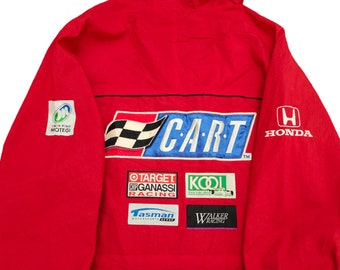 Vintage Honda Racing Jacket: Budweiser Indy Car, Twin Ring