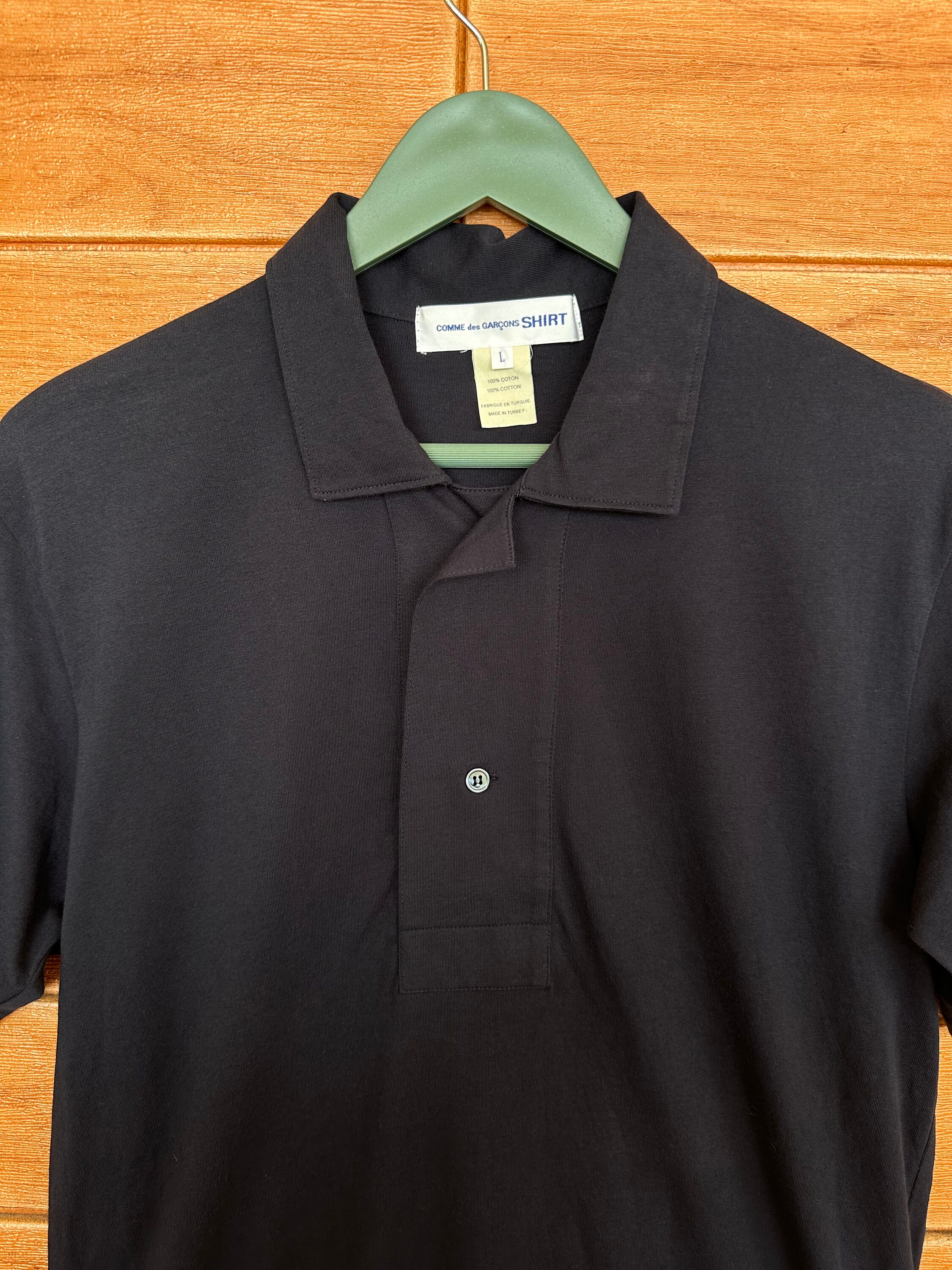 Vintage Comme Des Garcons Polo Shirt, Japanese Designer Fashion 