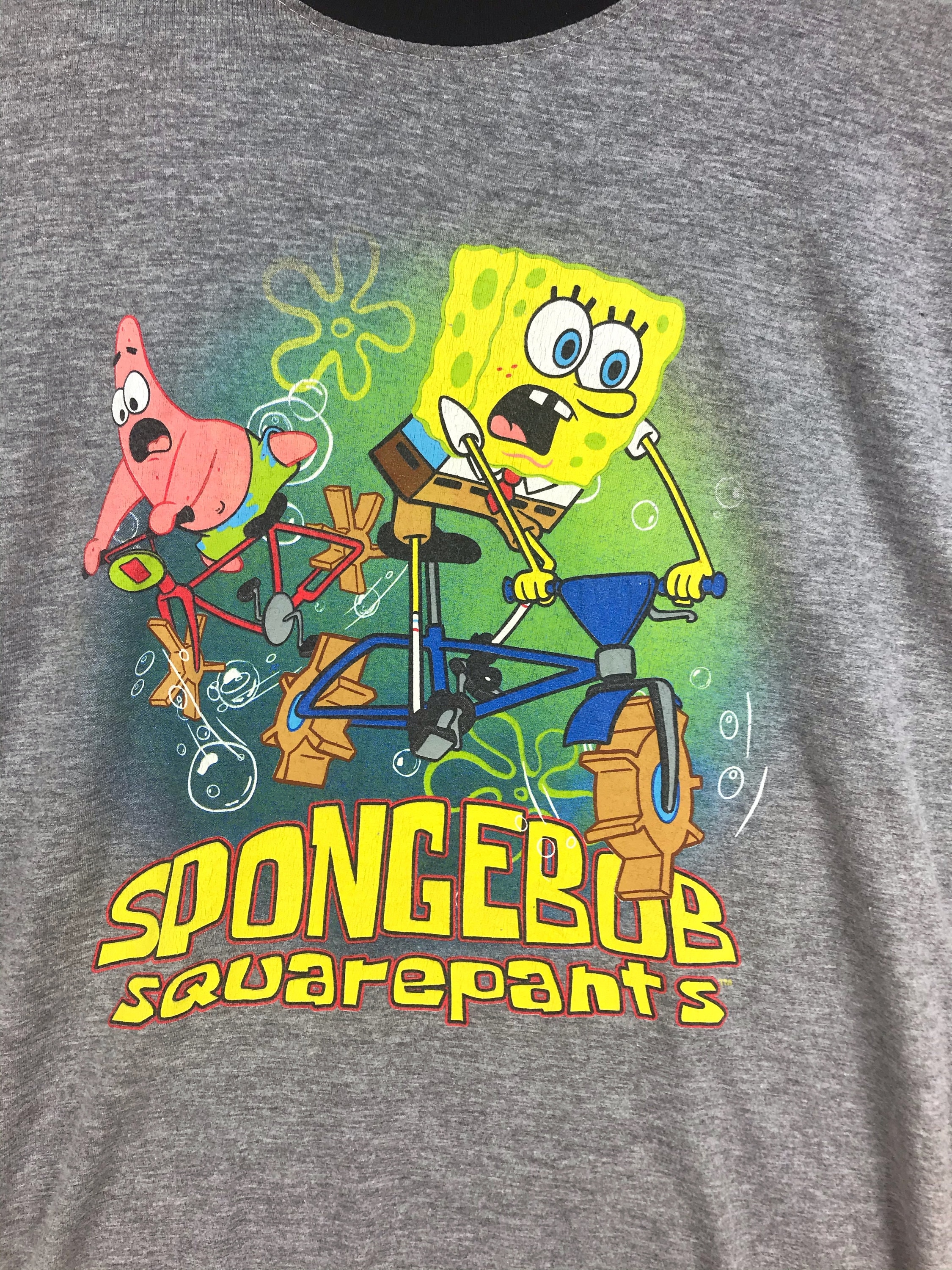 ヴィンテージ 2000年代 スポンジ・ボブ ニコロデオン Tシャツ / 2004年