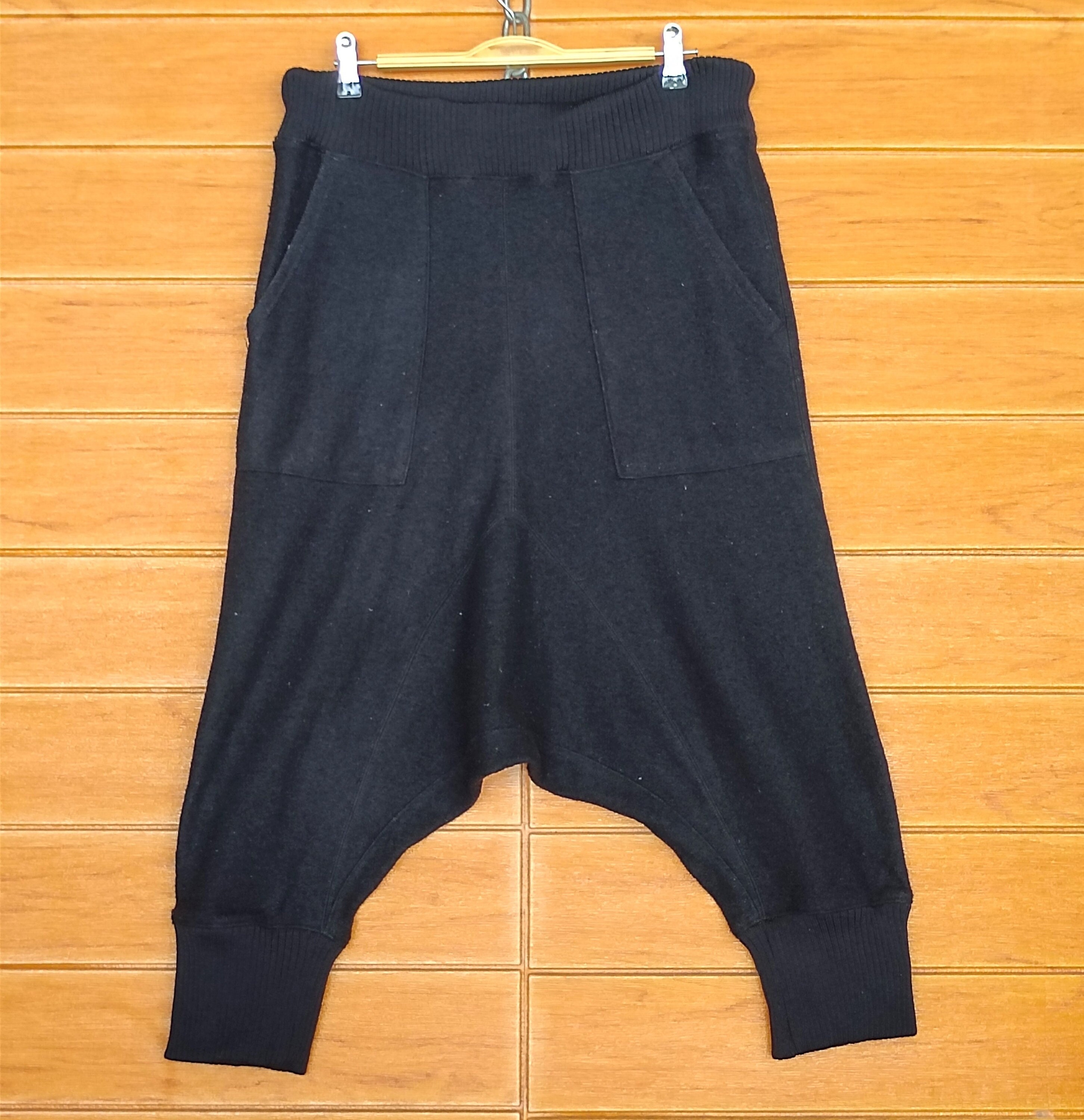 パンツ azuki W32x21 Zucca by Issey Miyake Wool Blend Drop Crotch Harem Pants