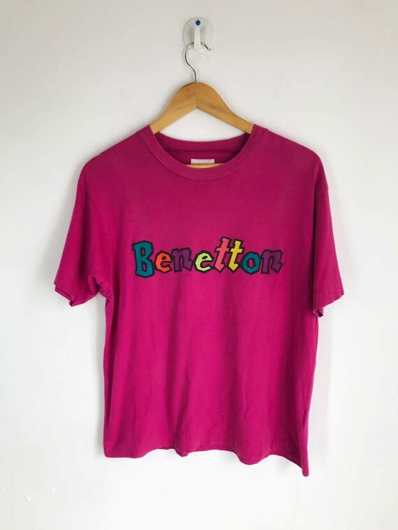 United Colors Of Benetton T-shirt Manica Corta | Jersey Cotone 100% Con Stampe Moda