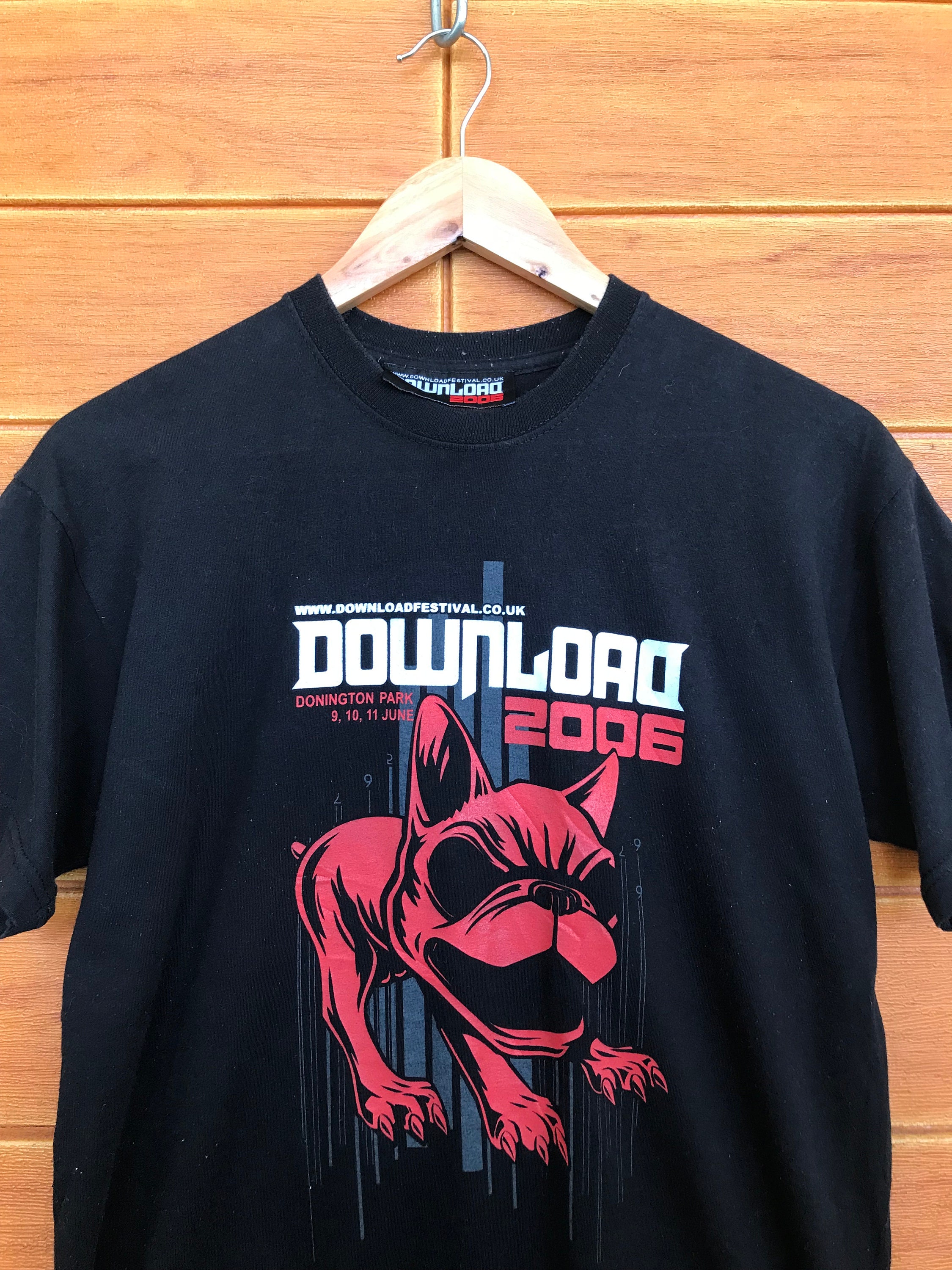 Vintage Download Festival 2006 Band T-shirt, Tool Metallica Guns N