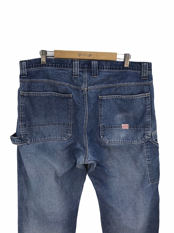90s POLO RALPH LAUREN ダブルニーパンツ　36/30 W36x30 Vintage 90s Polo Ralph Lauren Ackley Carpenter Denim Jeans