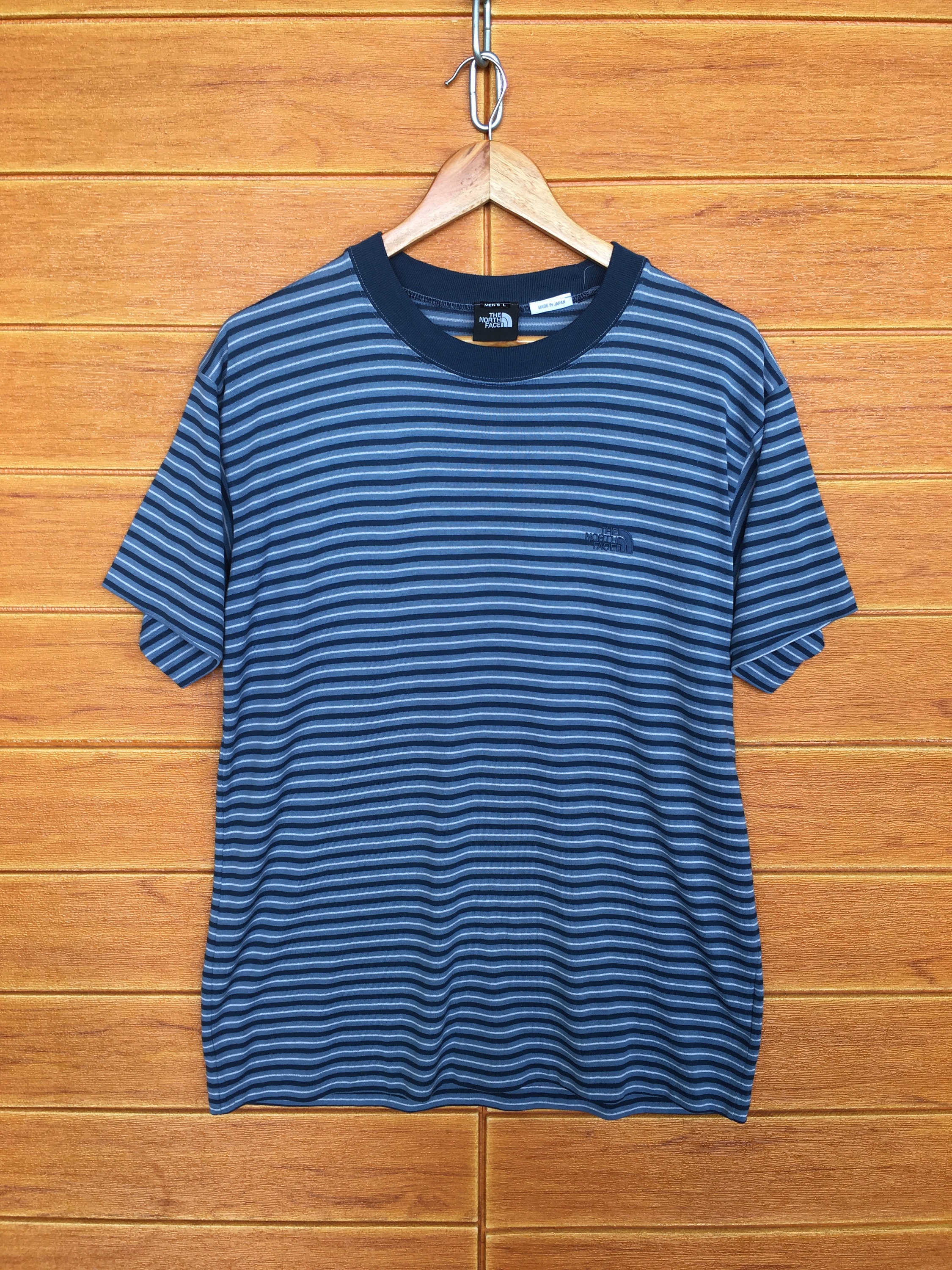 Vintage 90s the North Face Striped T-shirt / Made in Japan Vintage 90s the North Face Striped T-shirt / Made in Japan