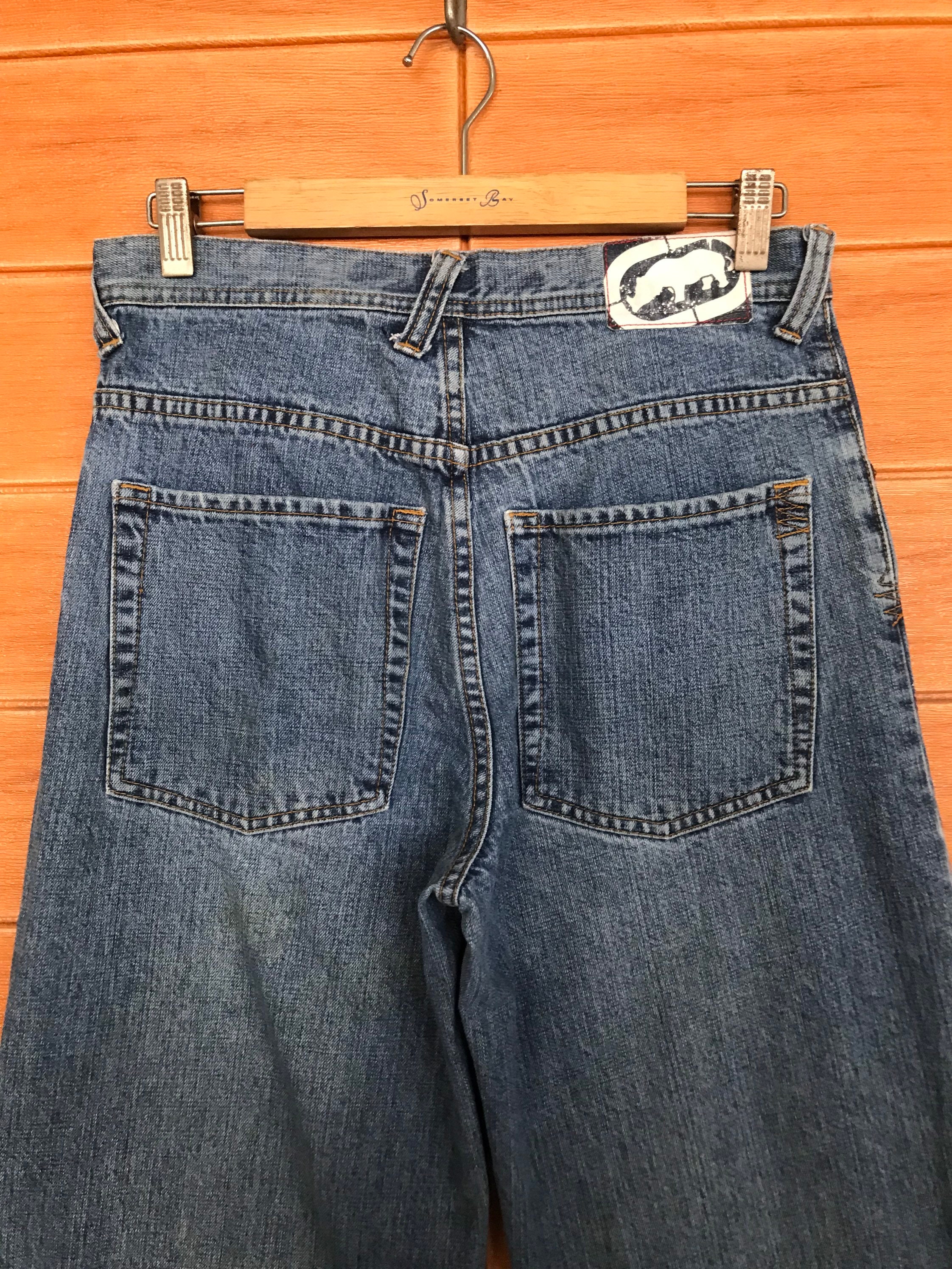 W29x28 Vintage 90s Ecko Unltd Baggy Denim Jeans Tupac W29x28 Vintage 90s Ecko Unltd Baggy Denim Jeans Tupac