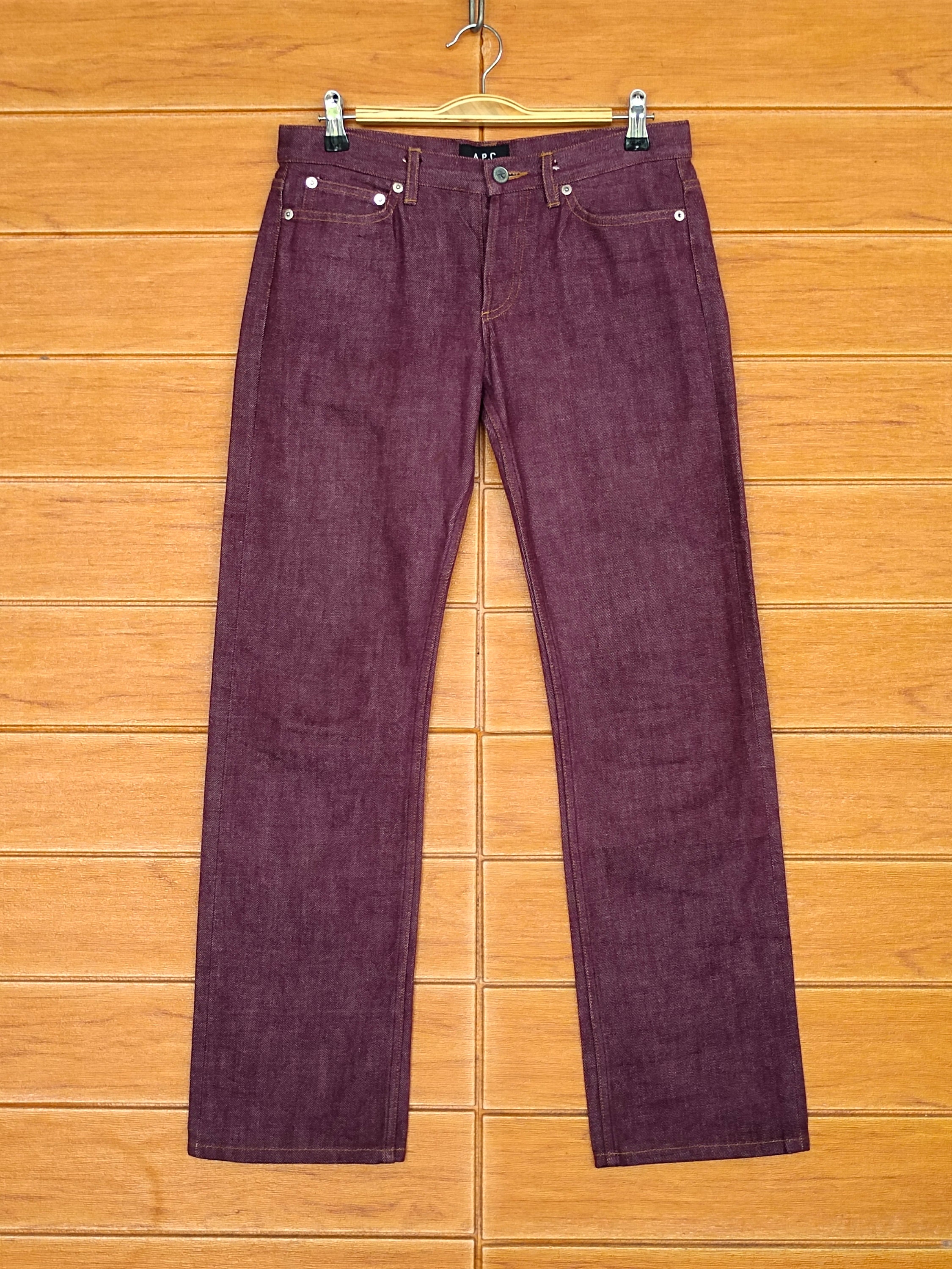 A.P.C ヴィンテージ Vintage APC Selvedge Denim Jeans, Straight Cut, Made in Japan