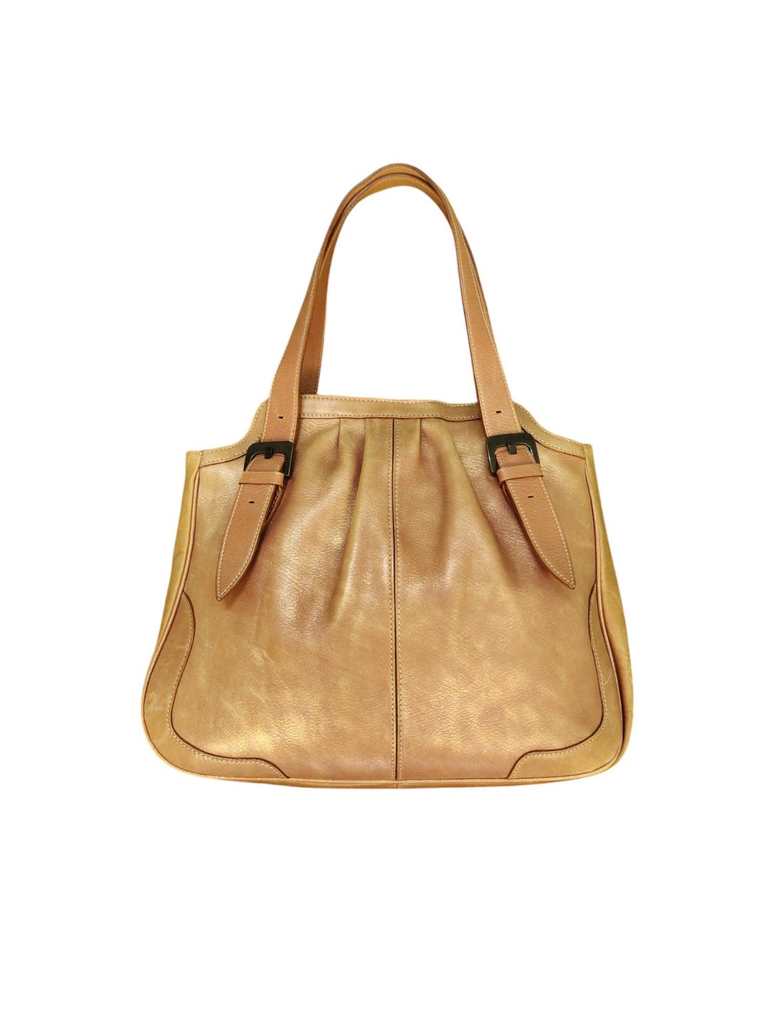 Vintage Sazaby Leather Shoulder Tote Bag - Patina Finish - Etsy