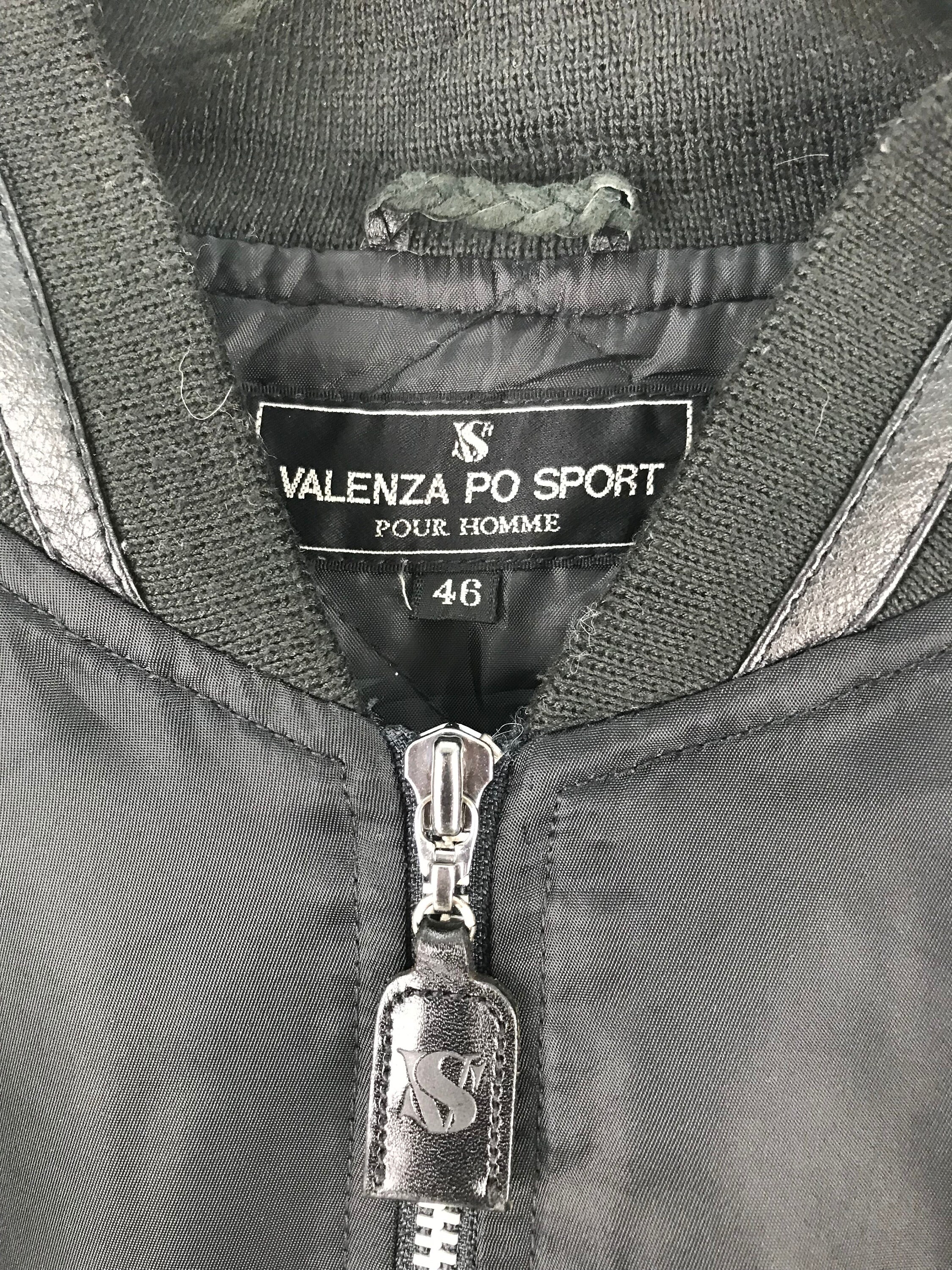 Rare Vintage VALENZA PO SPORT Pour Homme Quiltled Jacket
