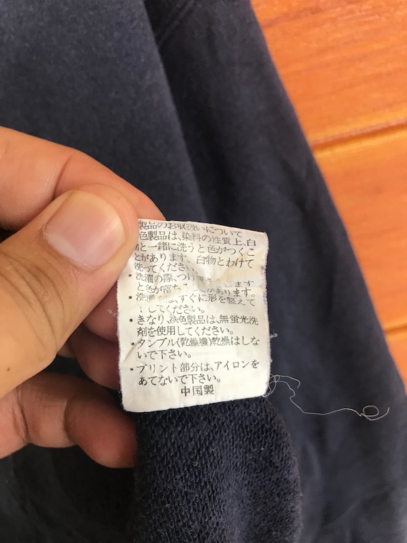 レア❗️90s OLD VANS 旧タグ 刺繍ロゴ ロンT 紺Mサイズ - メルカリ