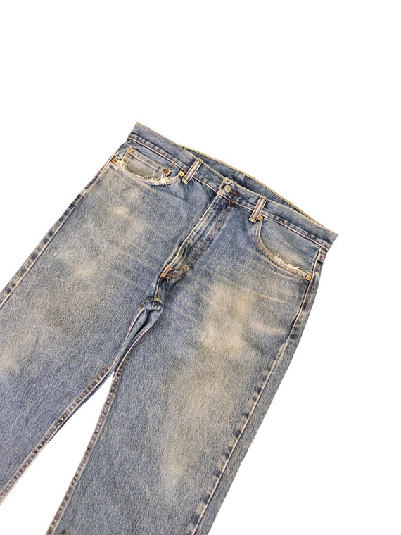 Buy Vintage Levis 505 Jeans W38: Distressed Denim, Grunge Style