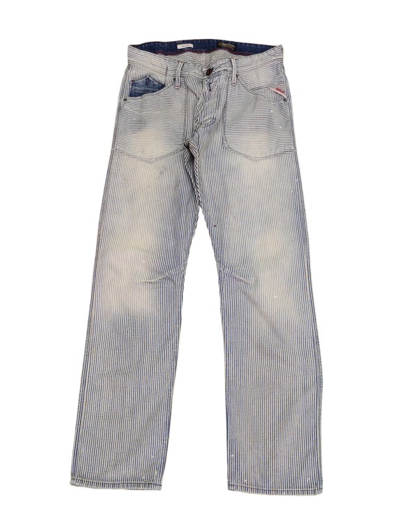 Replay 'Resco' Hickory Fatigue Denim Pants Workwe… - image 2