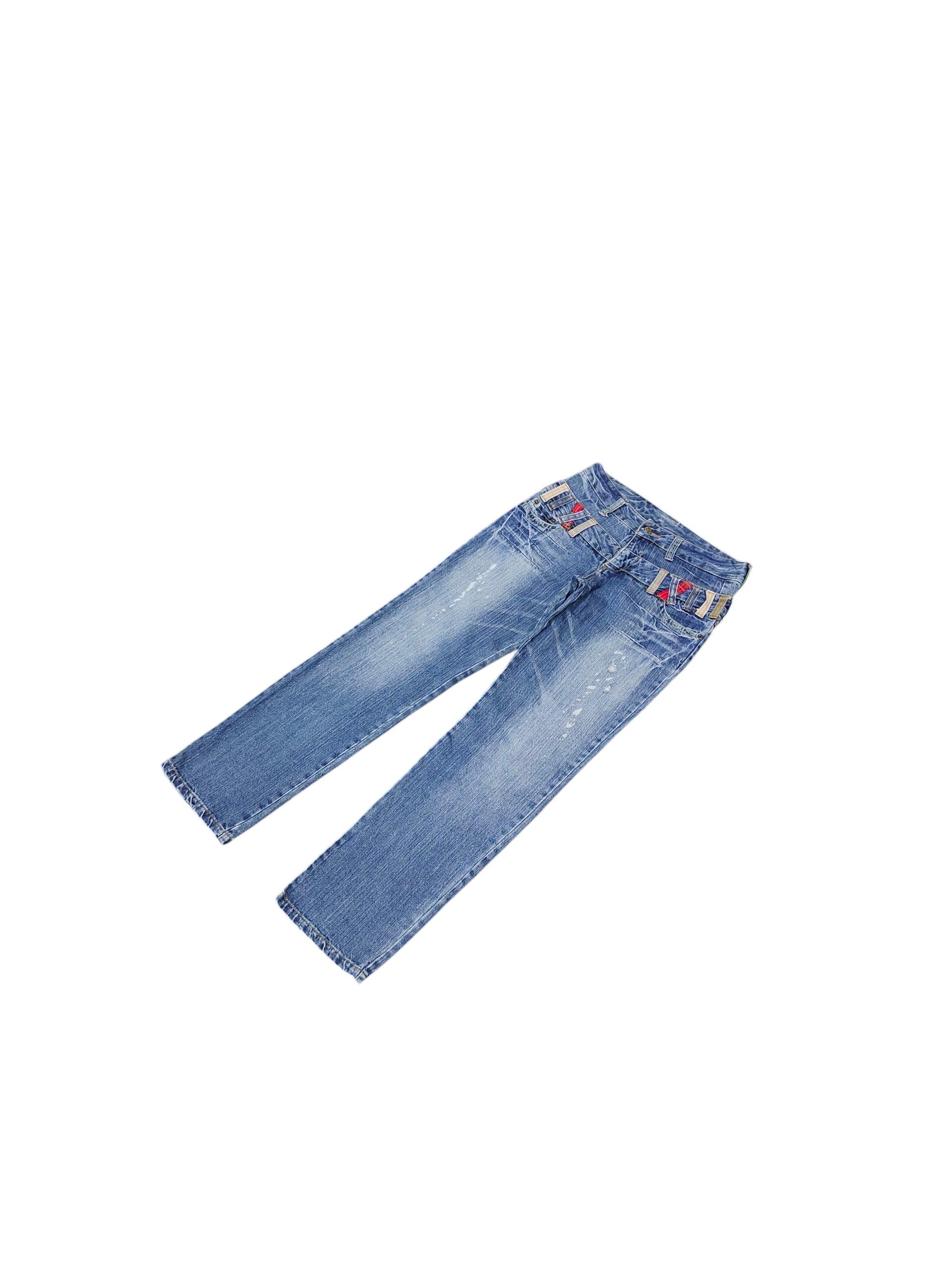 Ppfm Double Waisted Jeans - Etsy