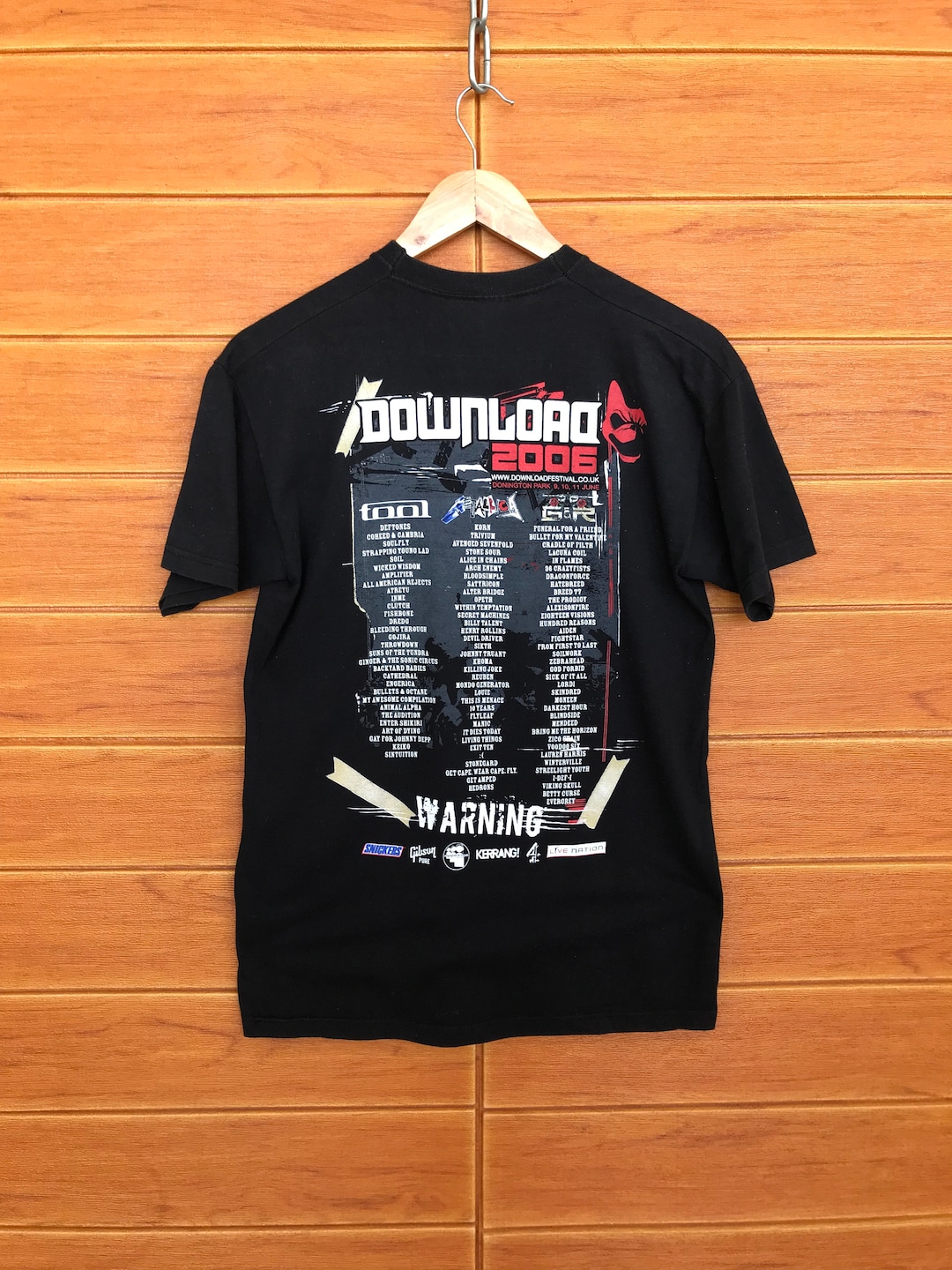 こ*ん様 希少XL Download Festival 2006 Tシャツ Oz Vintage Download Festival 2006 Band T-shirt, Tool Metallica Guns N