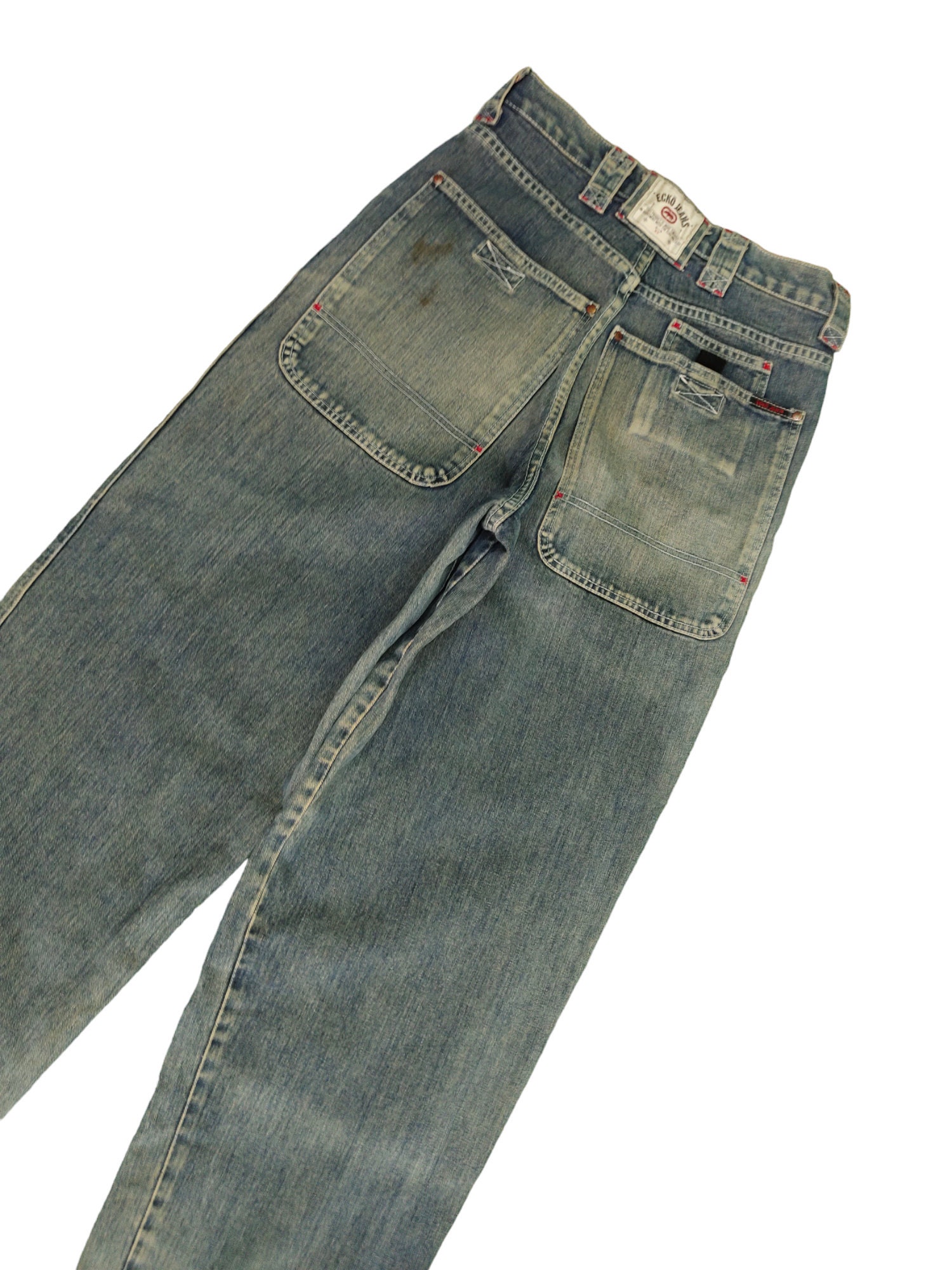 90s 00s ecko ulted チェックジョーツ At Bat Button Front Top – ECKO UNLTD