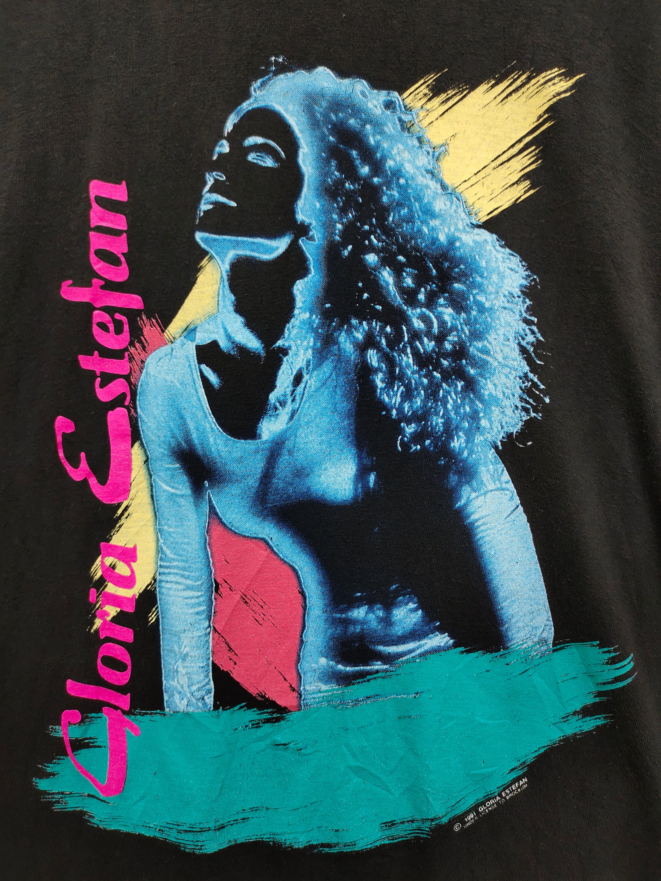 ヴィンテージ 90年代 グロリア・エステファン Tシャツ - イントゥ・ザ