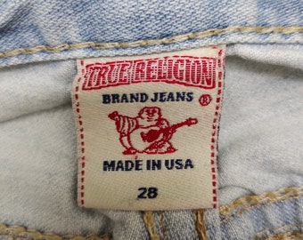 TRUE RELIGION Bobby y2k 紙タグ USA製 31×33 TRUE RELIGION Bobby y2k 紙タグ USA製 31×33 - メルカリ