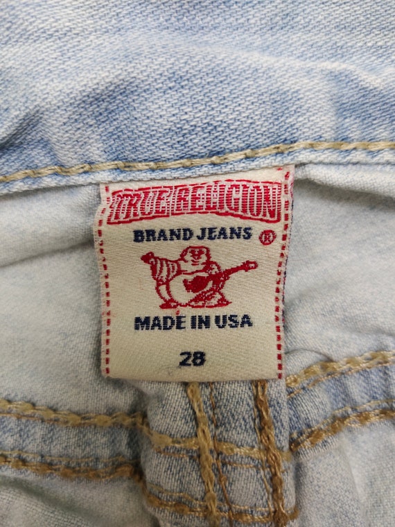 W29x31.5 Vintage True Religion BOBBY BIG QT Denim Jeans W29x31.5 Vintage True Religion BOBBY BIG QT Denim Jeans