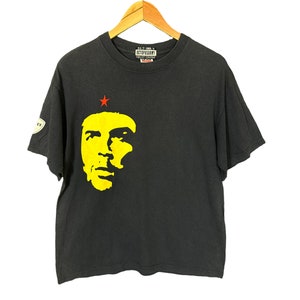 Vintage Octopus Army “Che Guevara” Portrait T-Shirt / effect sound