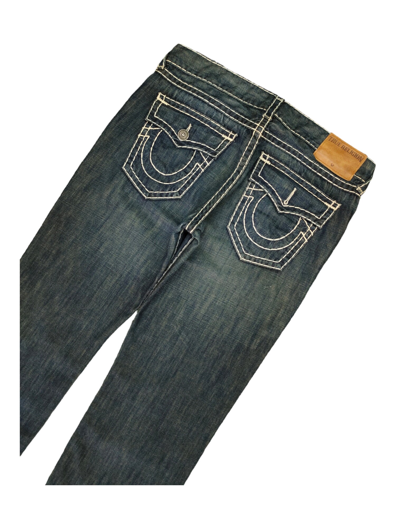 W38x31 Vintage Y2k True Religion Big Stitch Denim Pants Streetwear