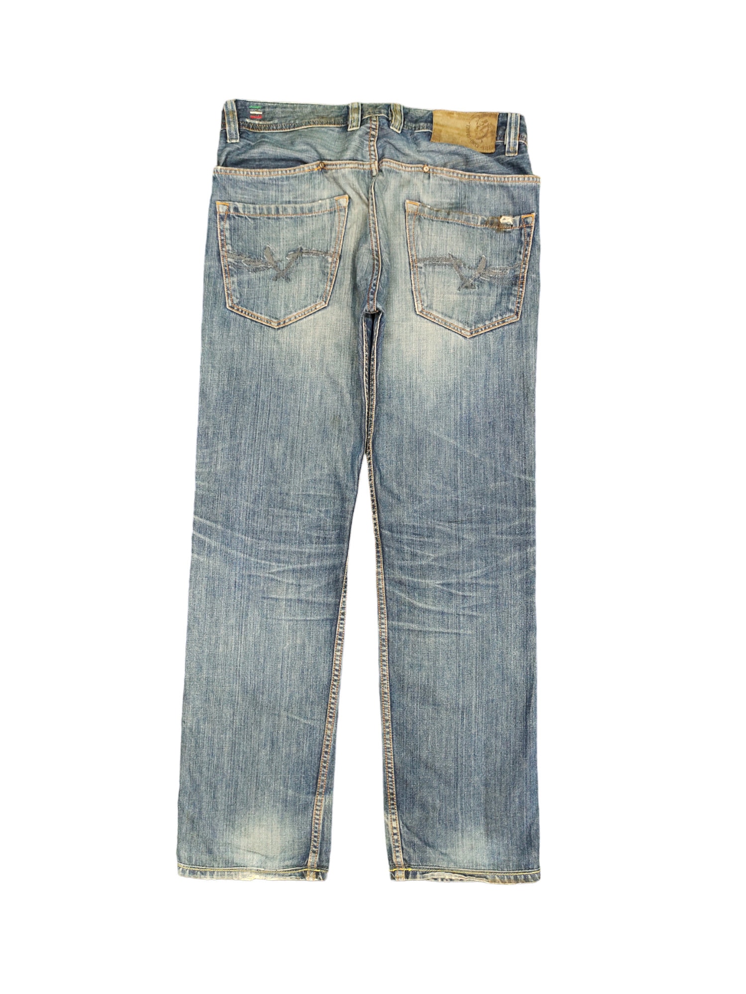Y2k Diesel Jeans - y2k diesel krayver 0818d faded denim W32