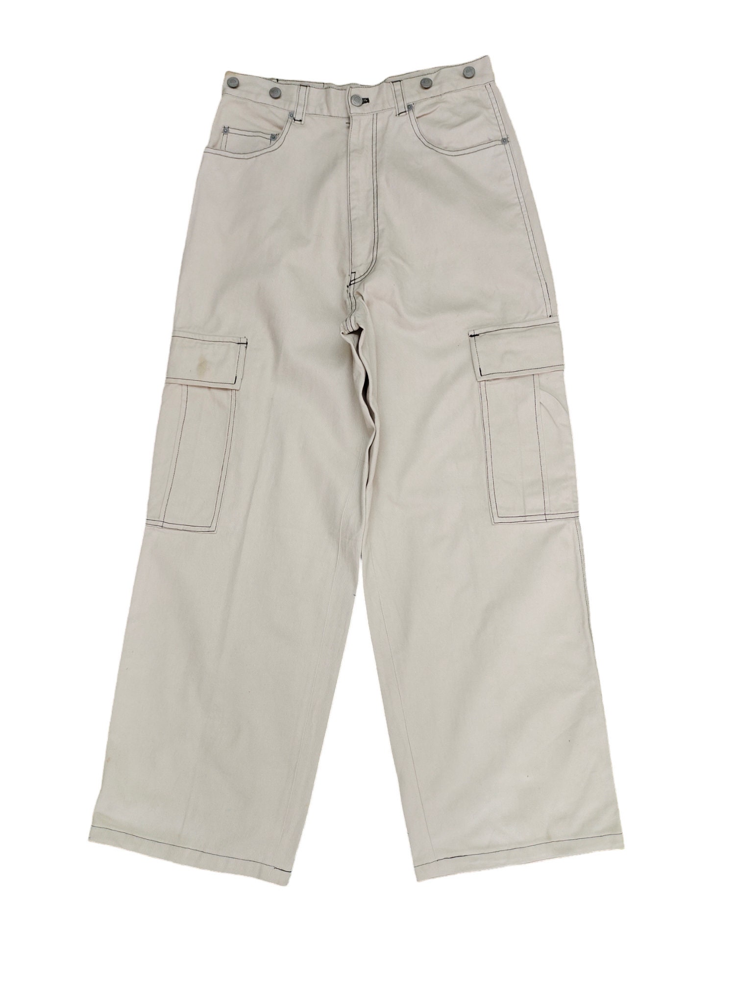 Buy Baggy Jeans Raton Laveur Street Cargo Wide Leg Denim Y2k 