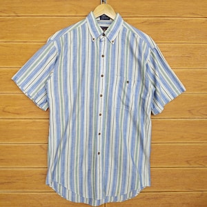 Vintage 90s CHAPS RALPH LAUREN Striped Button Down Shirt / Polo Ralph Lauren / Rrl / Ralph Lauren / Size S