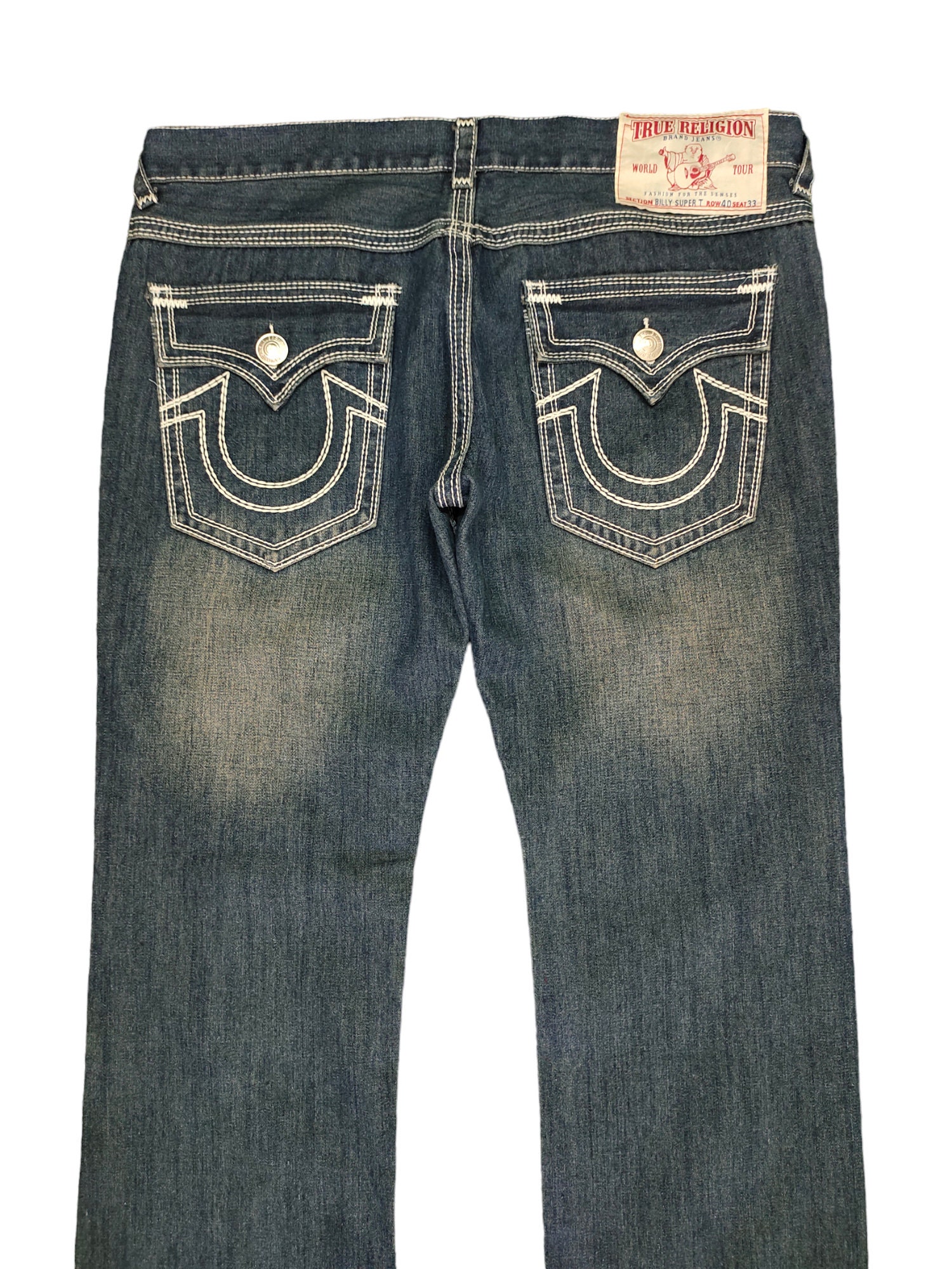 Vintage True Religion Billy Super T Jeans Size 40 - Y2K Denim - Etsy