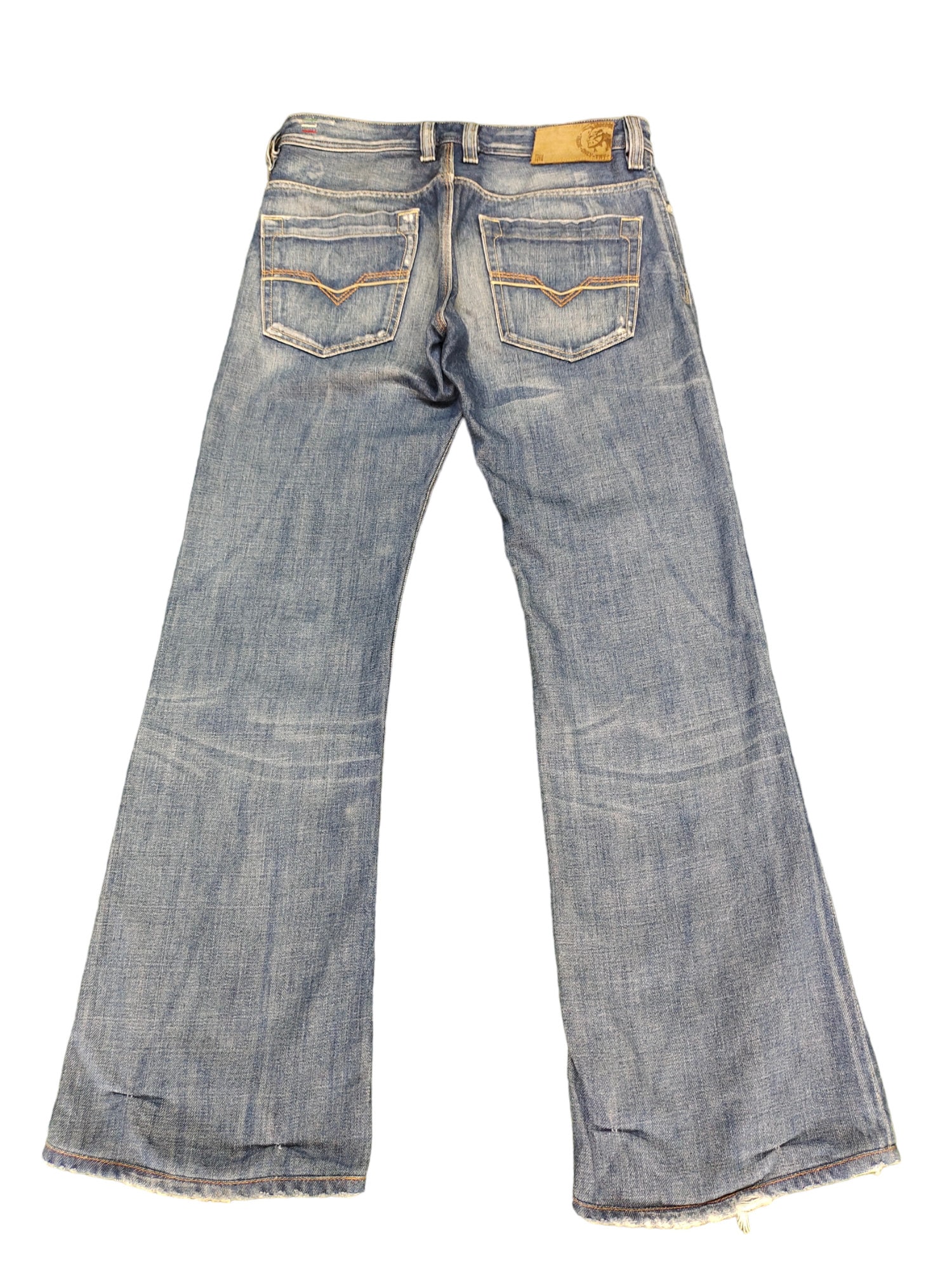 Diesel Koffha Flare Jeans - Y2K Boot Cut Denim (w29x28.5) - Etsy