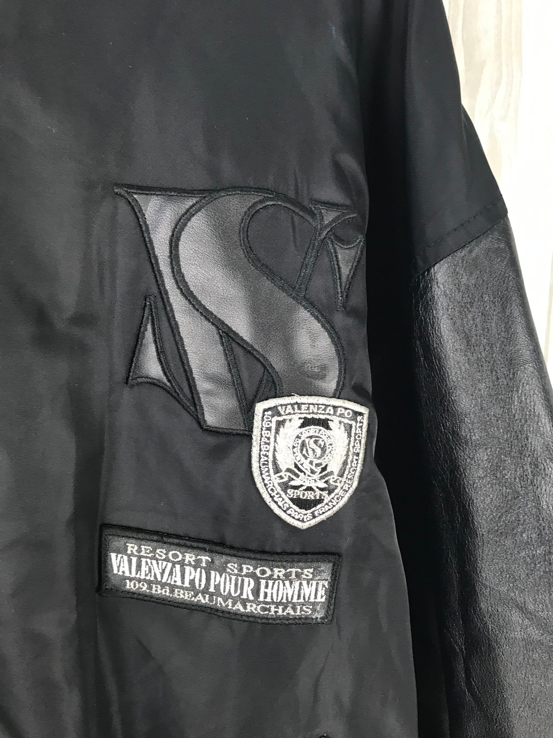 Valenza po VALENZA PO SPORTS ジャケット Rare Vintage VALENZA PO SPORT Pour Homme Quiltled Jacket
