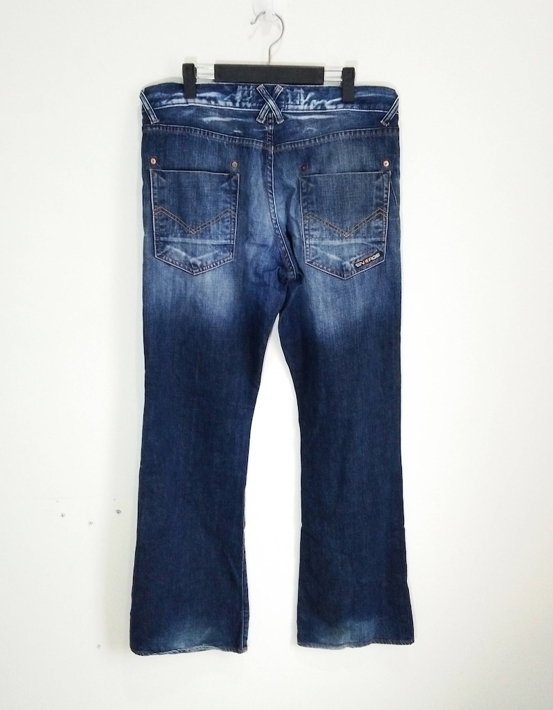 ENERGIE Worn Out & Distressed Denim Jeans Pants Men's Etsy