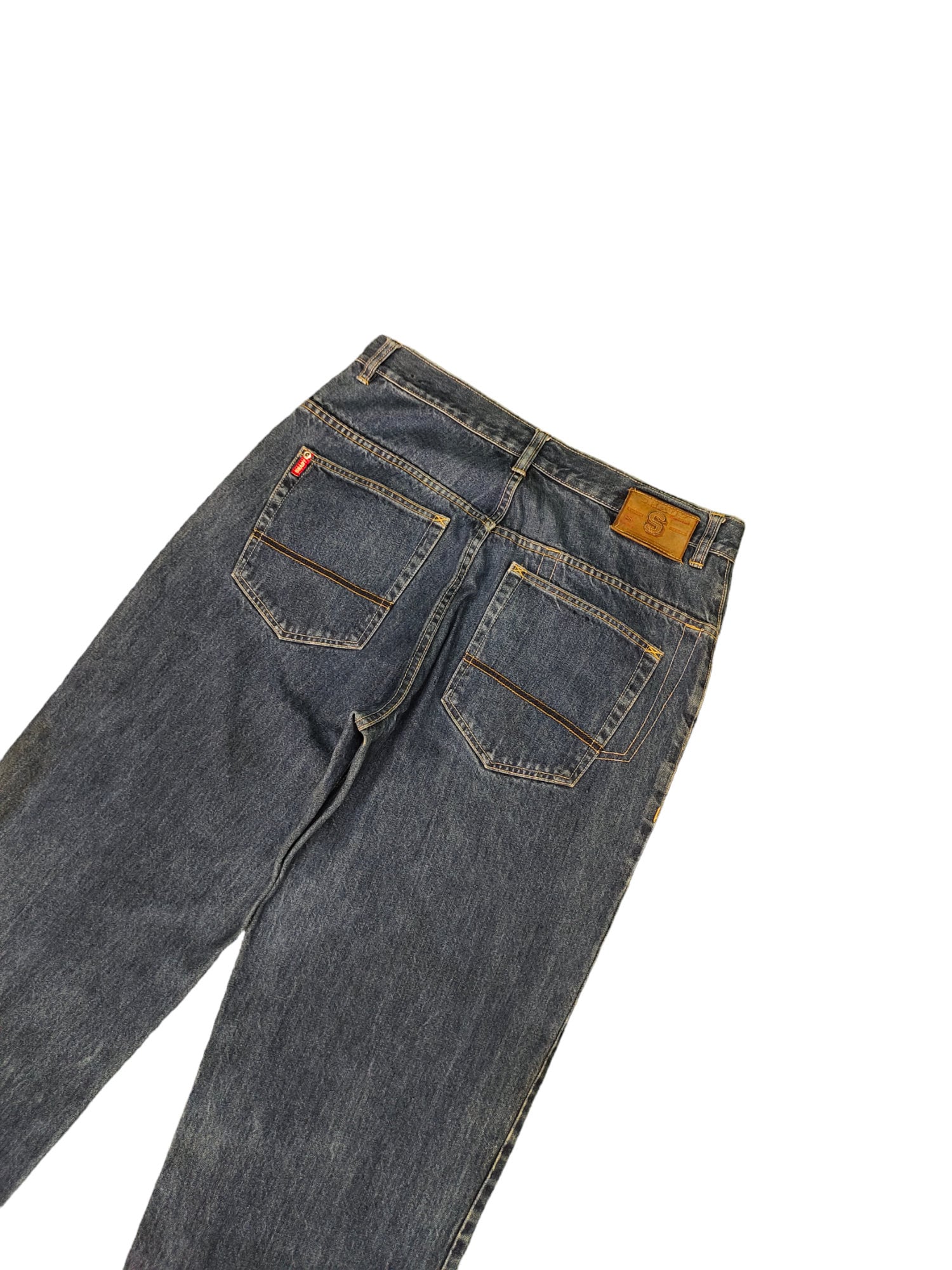 W34x30 Baggy Jeans Shady Ltd Eminem Denim Wide Loose Y2k W34x30 Baggy Jeans Shady Ltd Eminem Denim Wide Loose Y2k