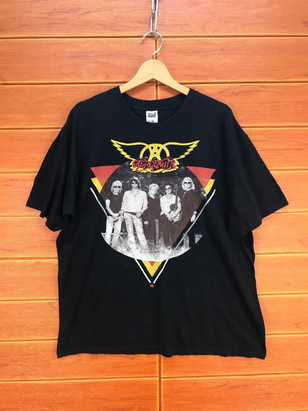 Vintage AEROSMITH Band T-shirt / American Rock Band / Size XL - Etsy