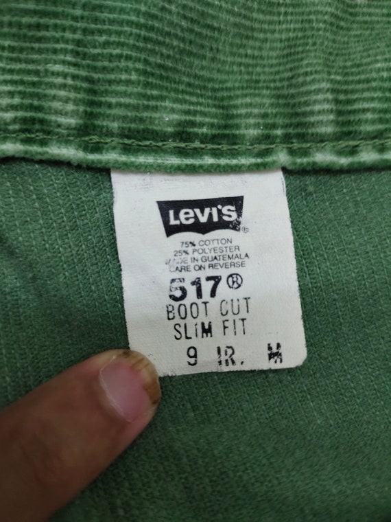 Vintage levis 517 Flare Jeans Levi's 517 Boot Cut… - image 10