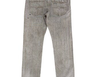 Vintage Diesel Braddom Slim Jeans W32: Distressed Y2K Streetwear