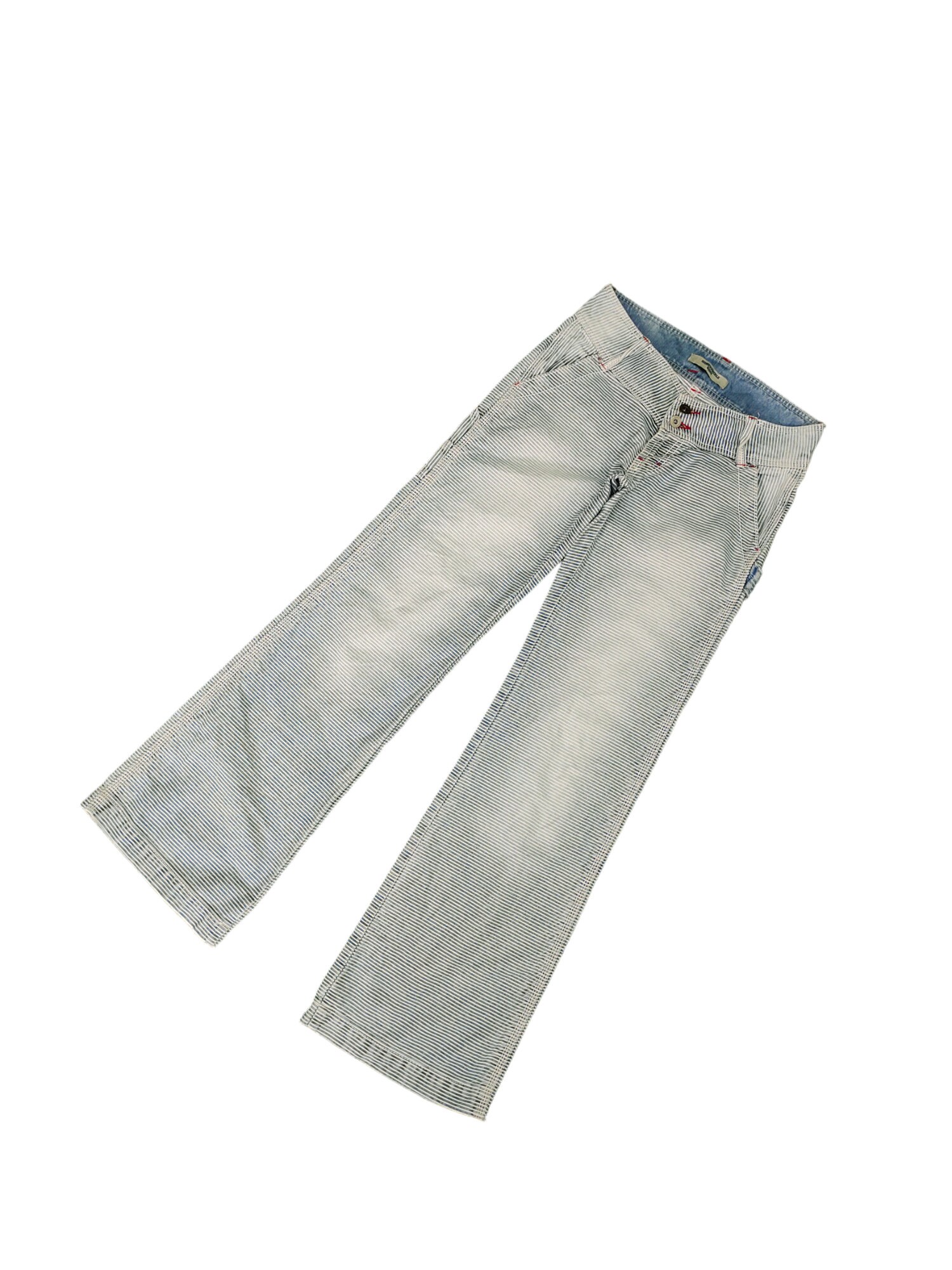【PORTERNA】Uteo washed flare jeans W31x32.5 Flare Jeans Fuga Boro Sew Distress Faded Denim