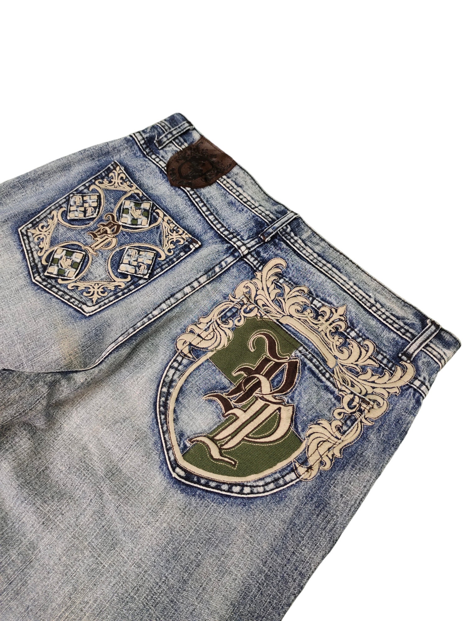 archive pellepelle Grunge Baggy Denim 38