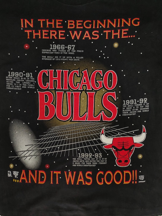ヴィンテージ 90 年代 シカゴ ブルズ バスケットボール チーム NBA T 