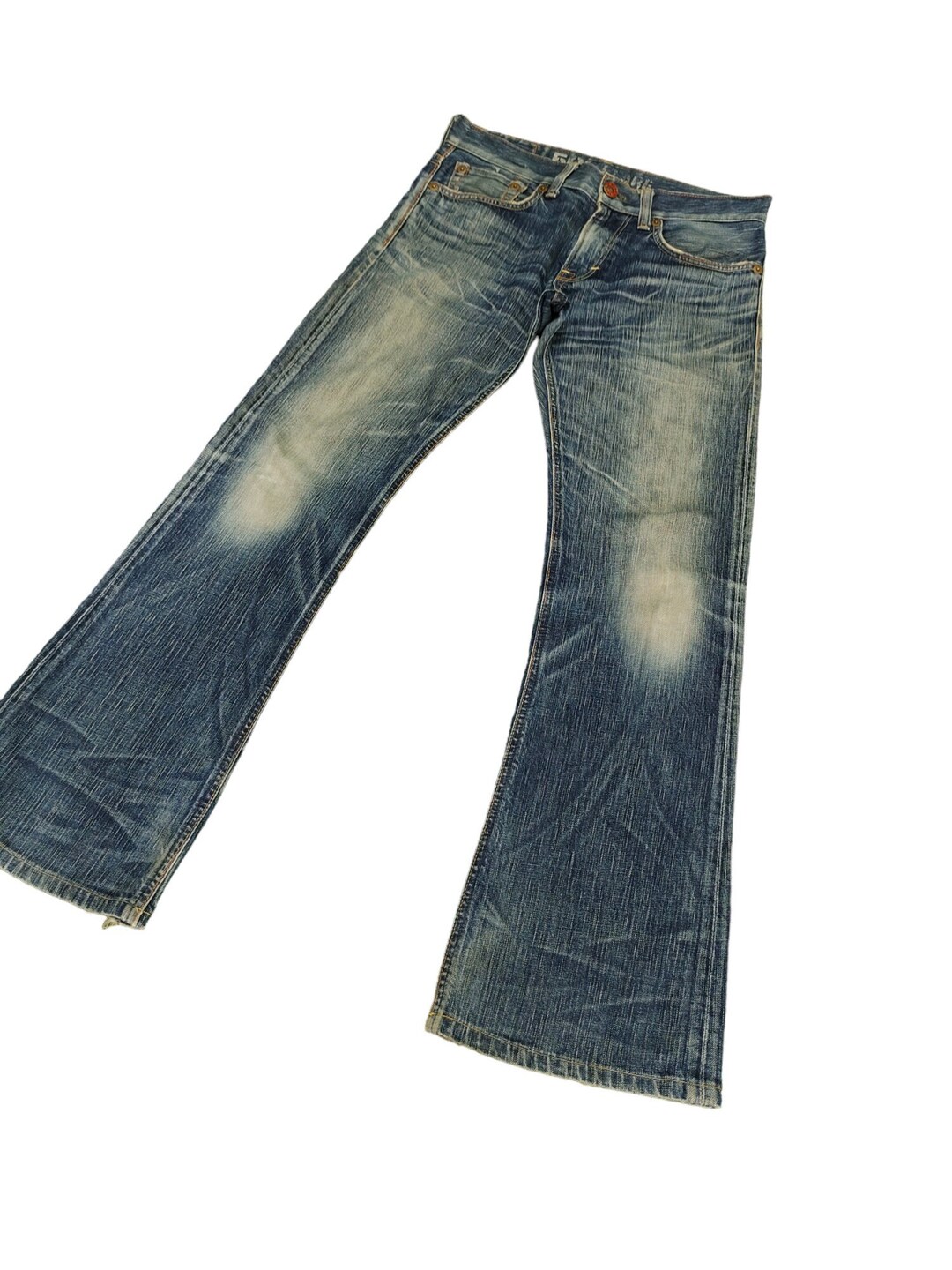 W31x31 Flare Jeans Edwin 503 Blue Trip Flare Denim Boot Cut
