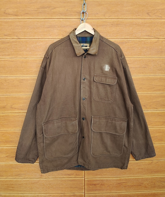 Vintage ID WEAR Denim Chore Jacket / Worker Chore Jacket / Etsy