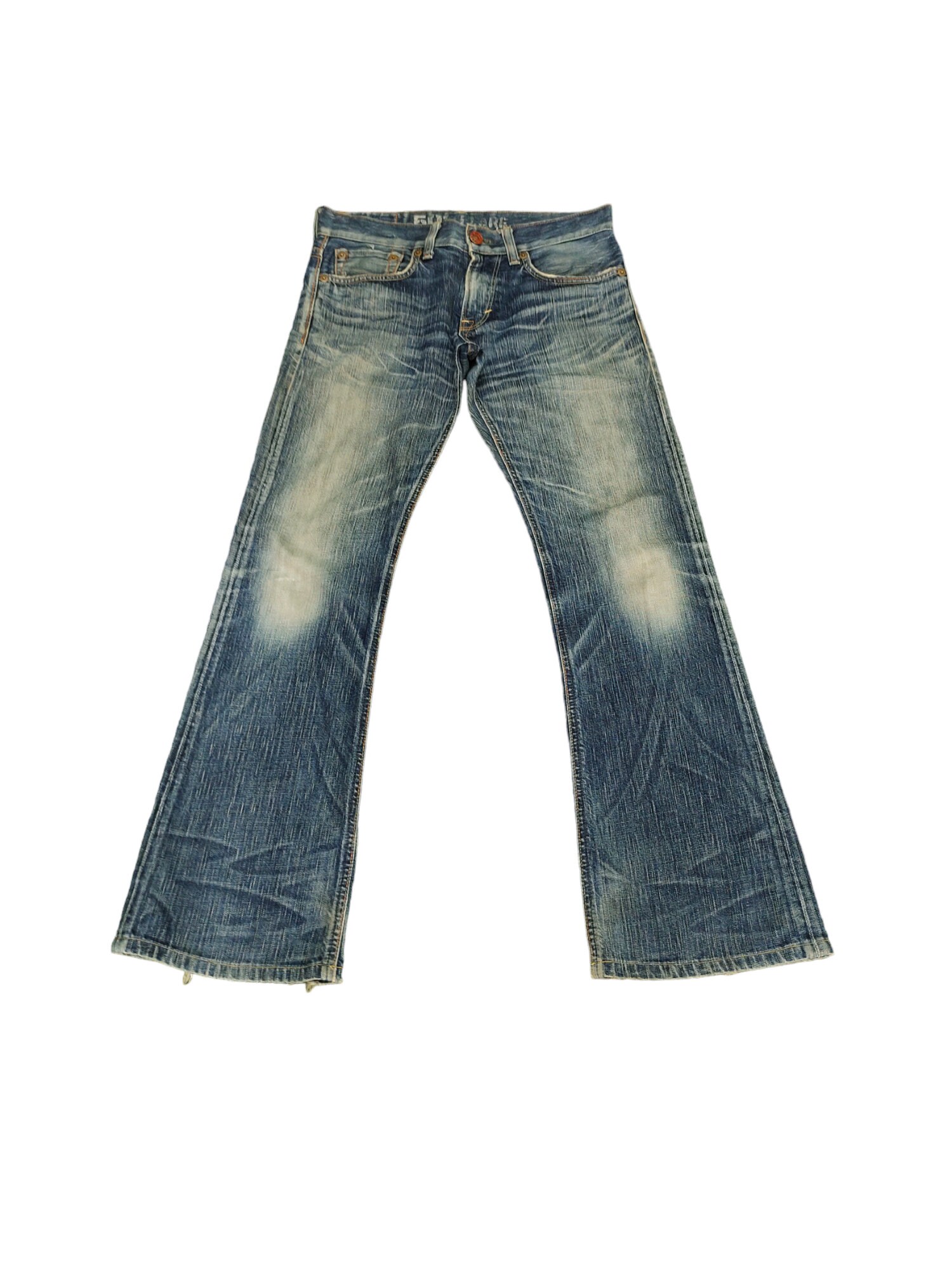 W31x31 Flare Jeans Edwin 503 Blue Trip Flare Denim Boot Cut