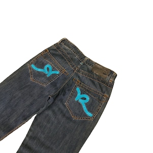 W34x31.5 Baggy Jeans Rocawear Denim Wide Loose Y2k Streetwear Jnco Vintage Hip Hop Skateboard Jnco Ecko Unltd Fubu Southpole Waist 34