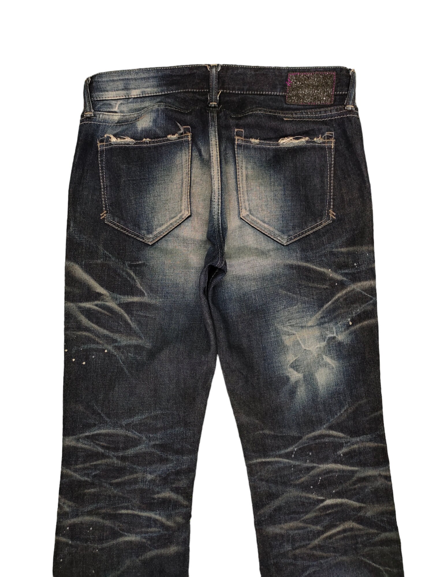 ゆ*♪様 Japanese label 00s archive CIVARIZE W30x26.5 Civarize Japan Distress Faded Denim Jeans
