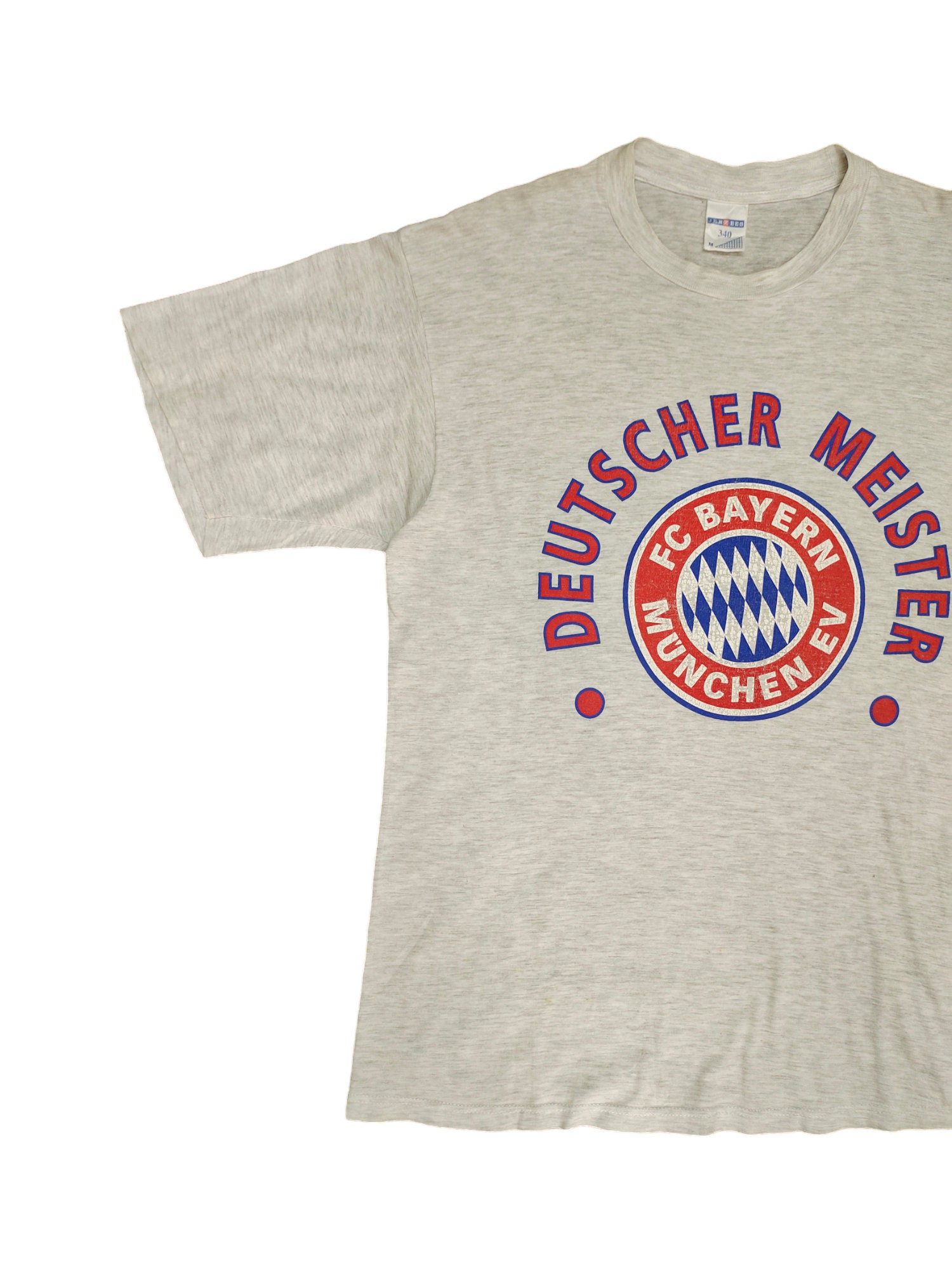 90s.vintage. FC Bayern München Vintage 90s FC Bayern Munich Soccer T-shirt Size M - Etsy