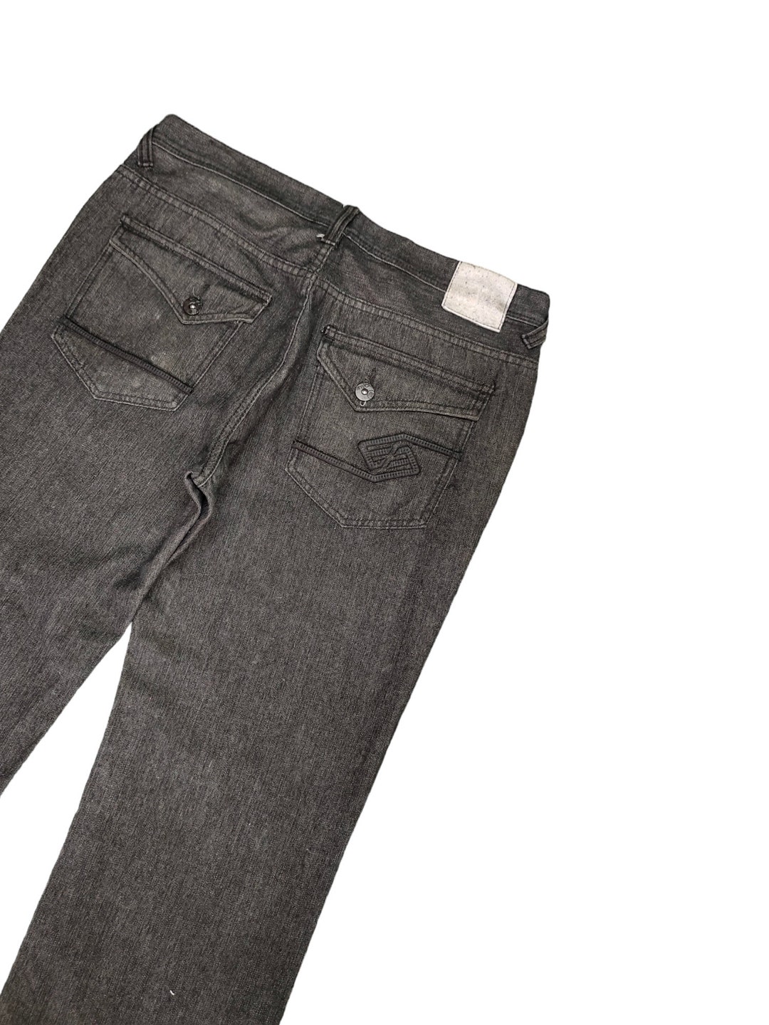 パンツ archive ENYCE baggy black denim pants BEAMS（ビームス）FUTURE ARCHIVE / THUNDER BAGGY FIT DINIM