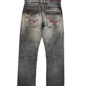 Vintage Edwin Jeans, Clawmark Distress Denim, Made in Japan, Waist 30 image 3