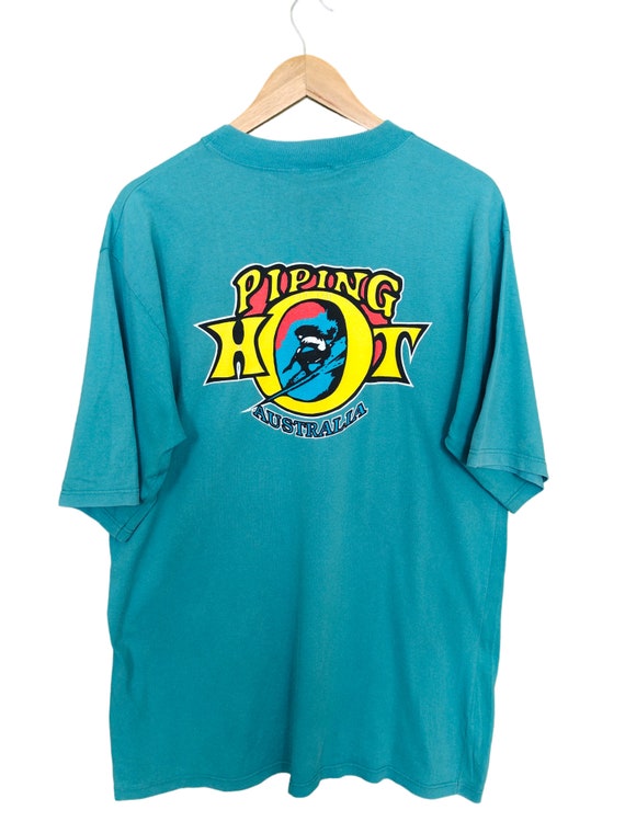 Vintage 90s Piping Hot Australia Surfing Oversize T Shirt