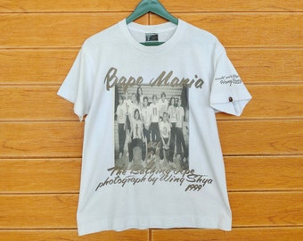 Vintage OG 1999 Bape Mania Hong Kong Grand Opening T-shirt